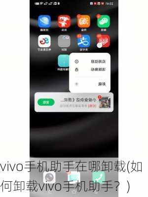 vivo手机助手在哪卸载(如何卸载vivo手机助手？)