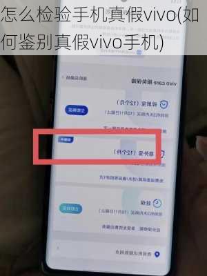 怎么检验手机真假vivo(如何鉴别真假vivo手机)