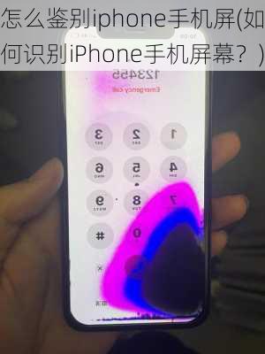 怎么鉴别iphone手机屏(如何识别iPhone手机屏幕？)