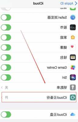 iphone手机显示备份