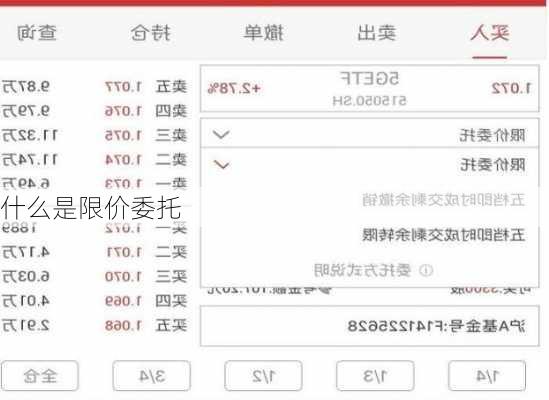 什么是限价委托