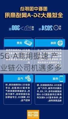 5G-A商用提速 产业链公司机遇多多