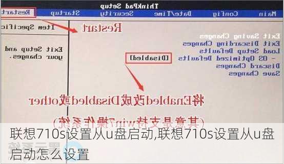 联想710s设置从u盘启动,联想710s设置从u盘启动怎么设置