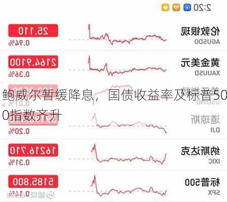 鲍威尔暂缓降息，国债收益率及标普500指数齐升