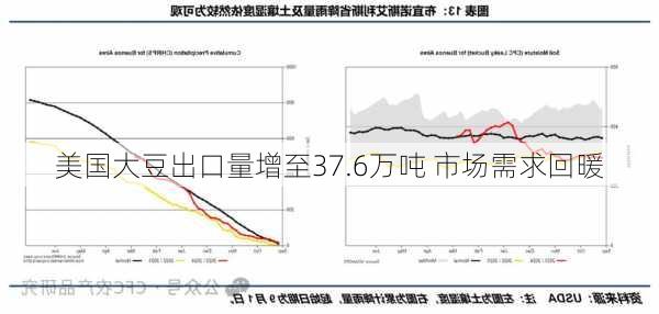 美国大豆出口量增至37.6万吨 市场需求回暖