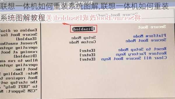 联想一体机如何重装系统图解,联想一体机如何重装系统图解教程