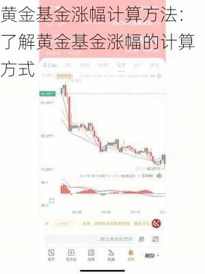 黄金基金涨幅计算方法：了解黄金基金涨幅的计算方式