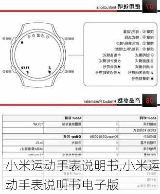 小米运动手表说明书,小米运动手表说明书电子版