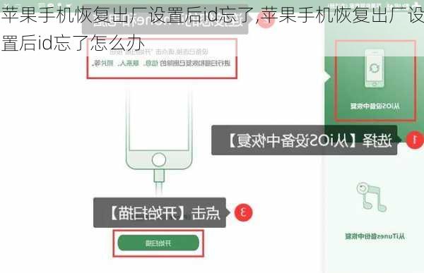 苹果手机恢复出厂设置后id忘了,苹果手机恢复出厂设置后id忘了怎么办