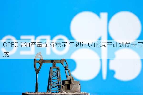 OPEC原油产量保持稳定 年初达成的减产计划尚未完成