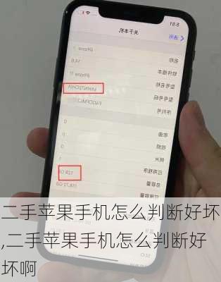 二手苹果手机怎么判断好坏,二手苹果手机怎么判断好坏啊