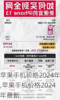 苹果手机价格2024年,苹果手机价格2024年最新