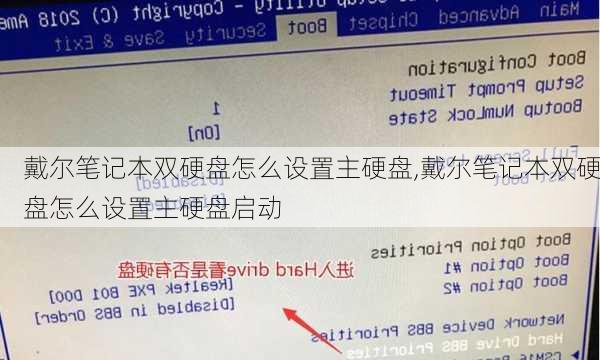 戴尔笔记本双硬盘怎么设置主硬盘,戴尔笔记本双硬盘怎么设置主硬盘启动