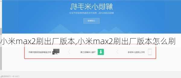 小米max2刷出厂版本,小米max2刷出厂版本怎么刷