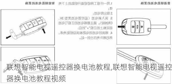 联想智能电视遥控器换电池教程,联想智能电视遥控器换电池教程视频