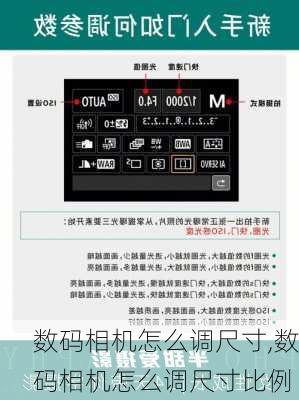 数码相机怎么调尺寸,数码相机怎么调尺寸比例