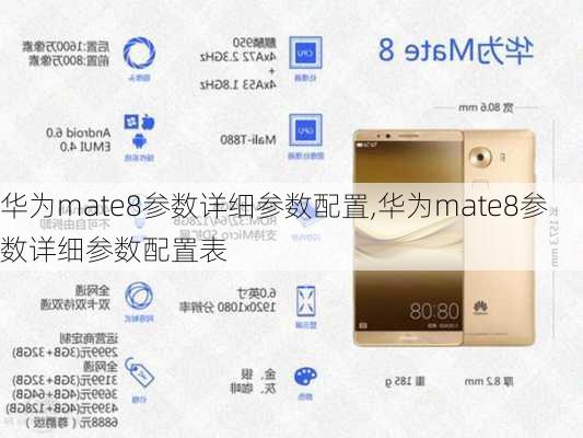 华为mate8参数详细参数配置,华为mate8参数详细参数配置表