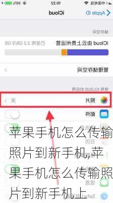 苹果手机怎么传输照片到新手机,苹果手机怎么传输照片到新手机上