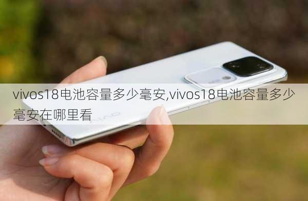 vivos18电池容量多少毫安,vivos18电池容量多少毫安在哪里看