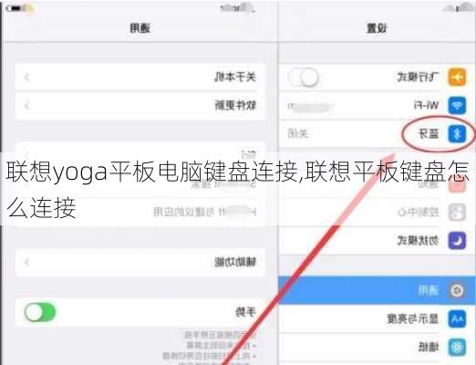 联想yoga平板电脑键盘连接,联想平板键盘怎么连接