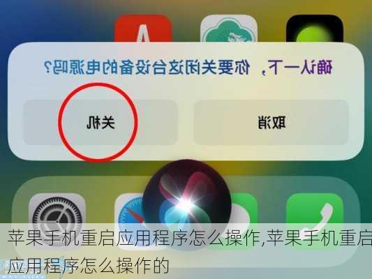 苹果手机重启应用程序怎么操作,苹果手机重启应用程序怎么操作的