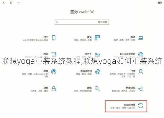 联想yoga重装系统教程,联想yoga如何重装系统