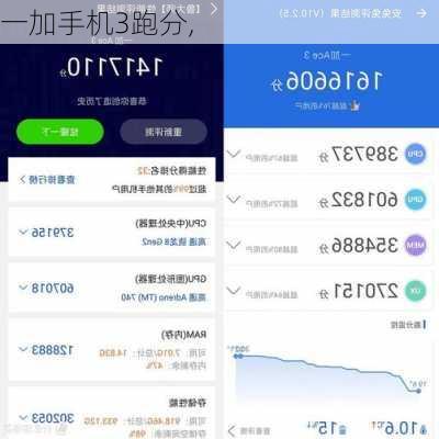 一加手机3跑分,
