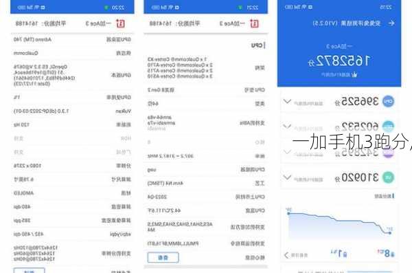 一加手机3跑分,