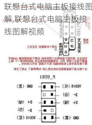 联想台式电脑主板接线图解,联想台式电脑主板接线图解视频