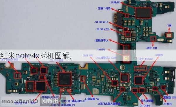 红米note4x拆机图解,