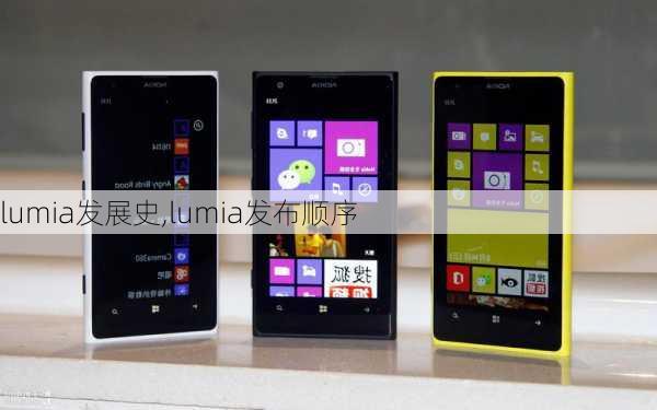 lumia发展史,lumia发布顺序