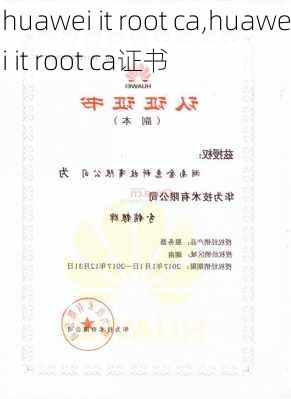 huawei it root ca,huawei it root ca证书