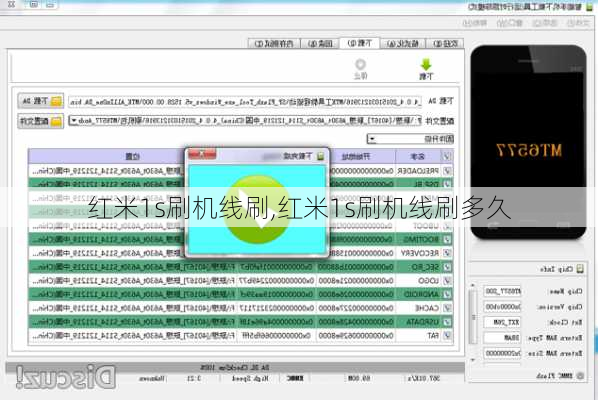 红米1s刷机线刷,红米1s刷机线刷多久