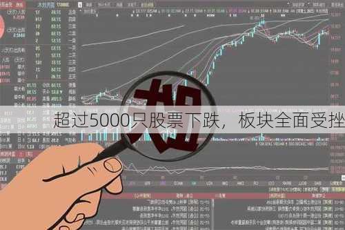 超过5000只股票下跌，板块全面受挫