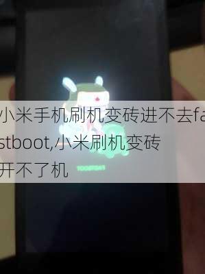 小米手机刷机变砖进不去fastboot,小米刷机变砖开不了机