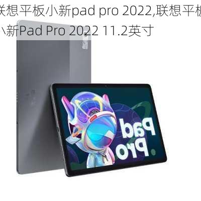 联想平板小新pad pro 2022,联想平板小新Pad Pro 2022 11.2英寸