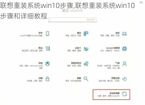 联想重装系统win10步骤,联想重装系统win10步骤和详细教程