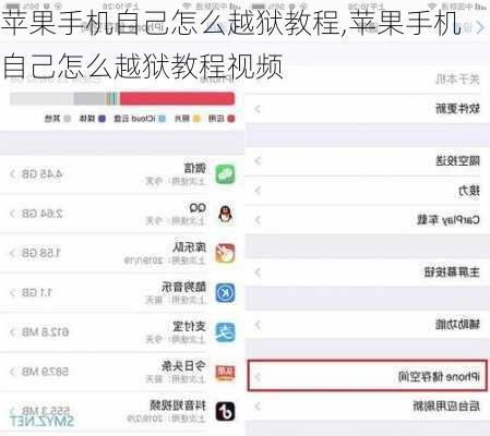 苹果手机自己怎么越狱教程,苹果手机自己怎么越狱教程视频