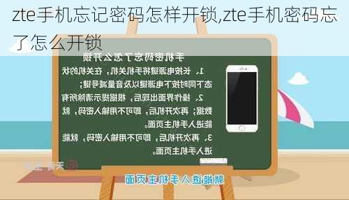 zte手机忘记密码怎样开锁,zte手机密码忘了怎么开锁