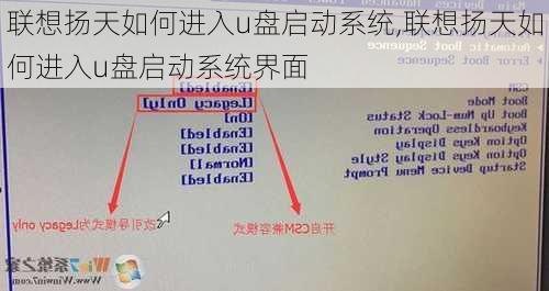 联想扬天如何进入u盘启动系统,联想扬天如何进入u盘启动系统界面