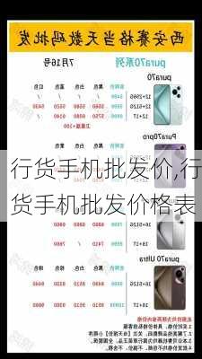 行货手机批发价,行货手机批发价格表