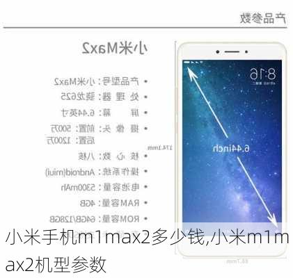 小米手机m1max2多少钱,小米m1max2机型参数
