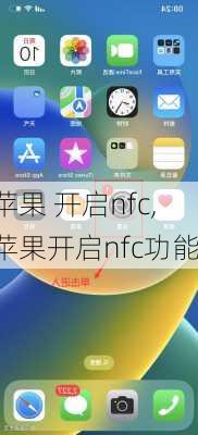 苹果 开启nfc,苹果开启nfc功能