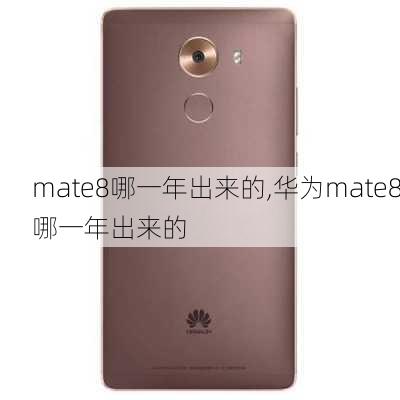 mate8哪一年出来的,华为mate8哪一年出来的