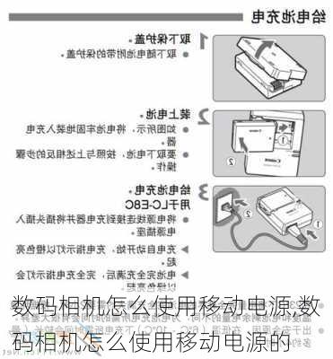 数码相机怎么使用移动电源,数码相机怎么使用移动电源的