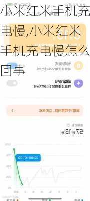 小米红米手机充电慢,小米红米手机充电慢怎么回事