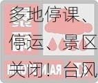 多地停课、停运、景区关闭！台风“格美”北上，这五省将有暴雨！湖南发布红色预警，江西有路基发生坍塌