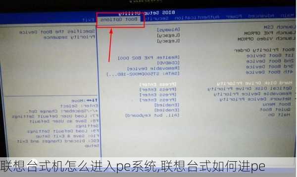 联想台式机怎么进入pe系统,联想台式如何进pe