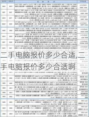 二手电脑报价多少合适,二手电脑报价多少合适啊