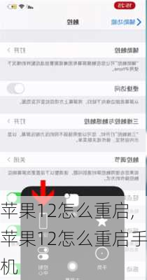 苹果12怎么重启,苹果12怎么重启手机